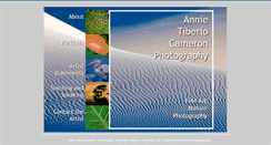 Desktop Screenshot of anniecameronphotography.com